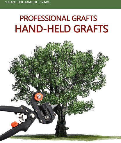 Professional Garden Grafting Tool Kit – Pruning Shears with Grafting Tape & Accessories