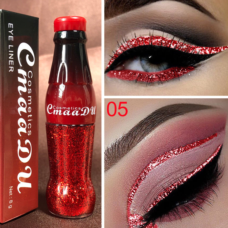 Diamond Shining Glitter Eyeliner: Party-Perfect Smoky Sexy Eyes