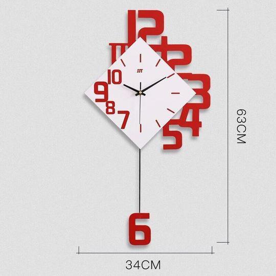 Personalized Digital Wooden Wall Clock
