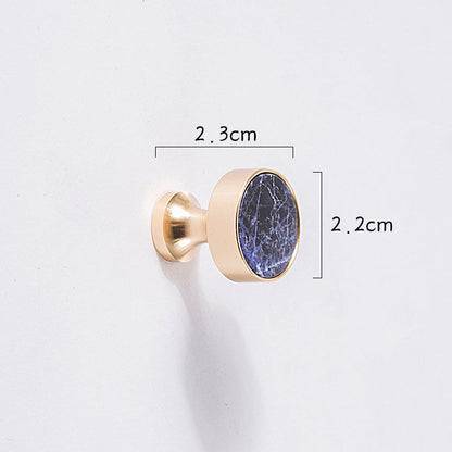 Nordic Marble Crystal Gold Brass Handle Light