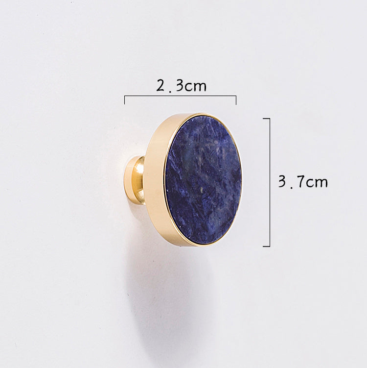 Nordic Marble Crystal Gold Brass Handle Light