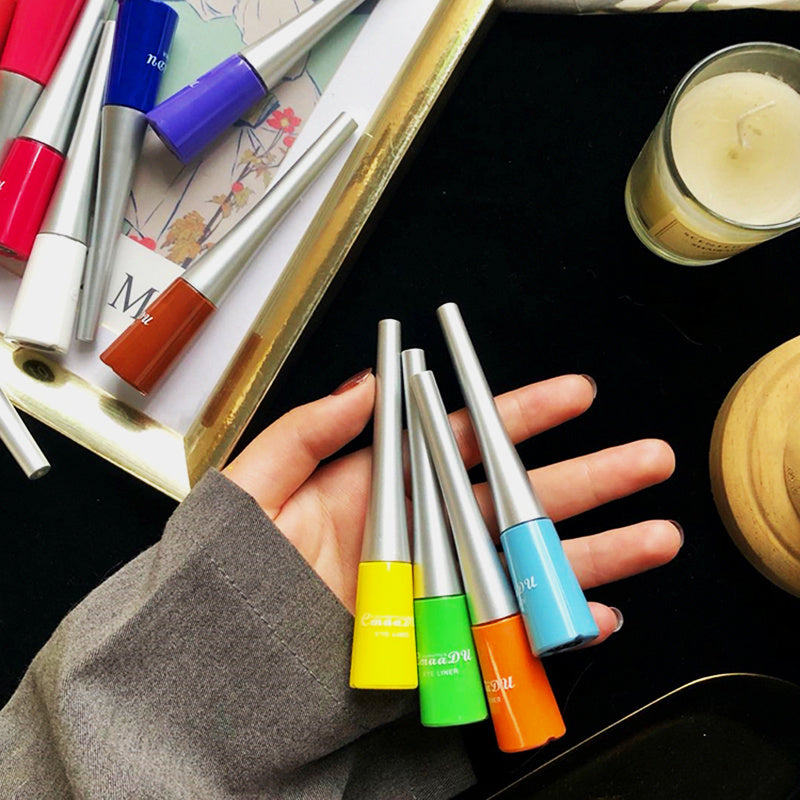 17-Color Matte Liquid Eyeliner: Quick-Drying, Long-Lasting, Non-Blooming