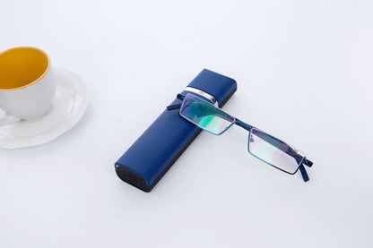 Light Half Frame Prescription Reading Glasses With Case