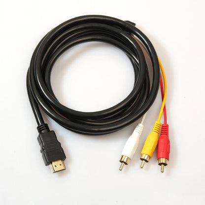 Dmi To Av Cable Hdmi To 3Rca Video Adapter Cable