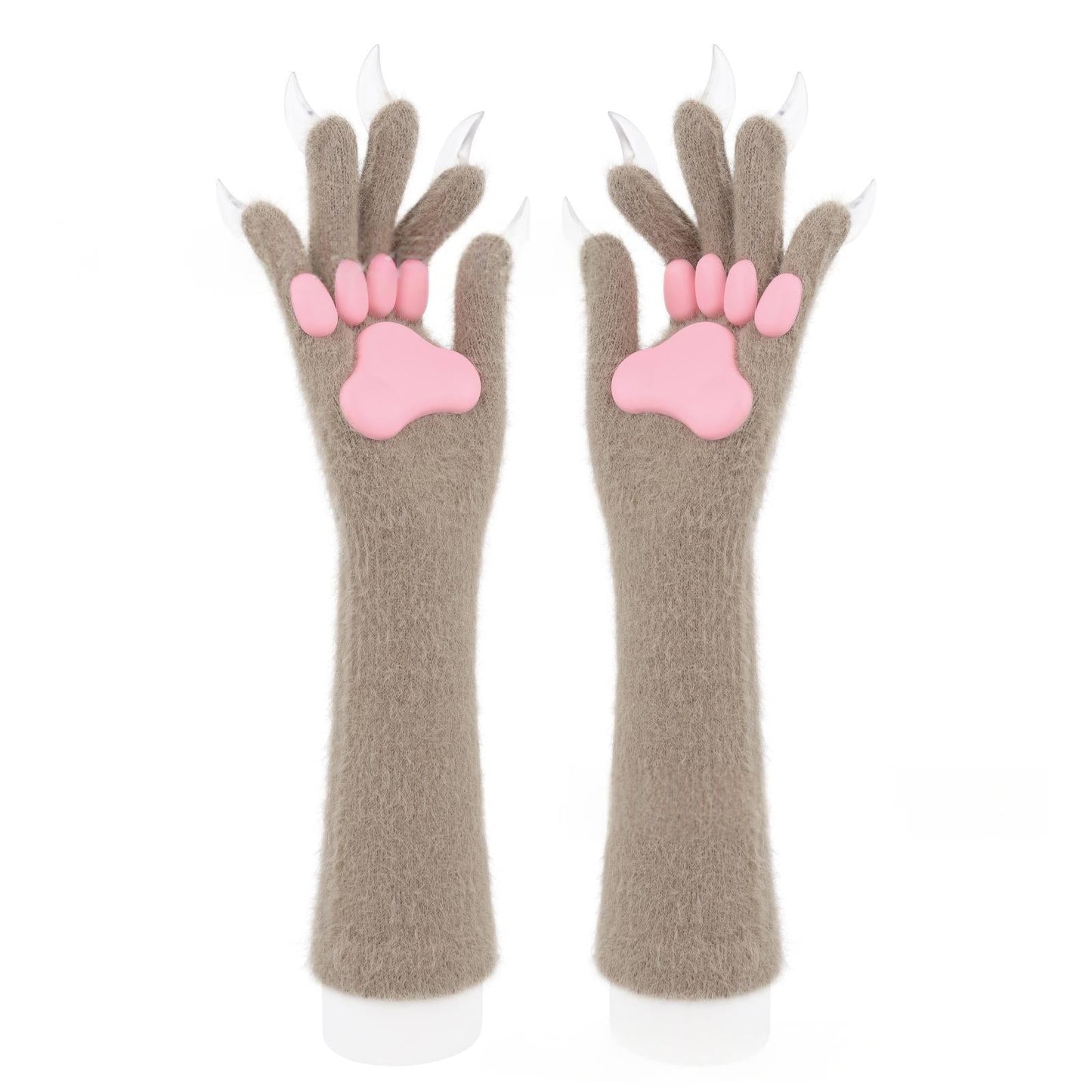 Halloween Silicone Meat Mat Long Gloves