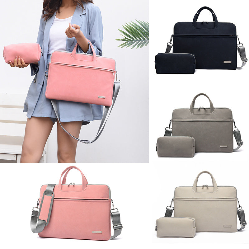 PU Leather Women's Laptop Bag