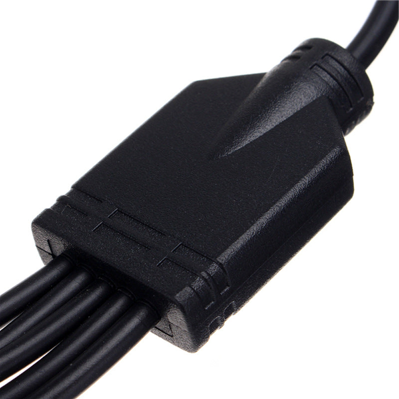 For Wii U NEW 3DSXLNEW 3DSNDS LITE SPPSP 5-in-1 Charging Cable