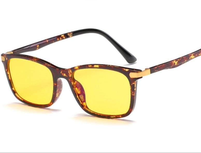 New Anti-Blu-ray Flat Mirror Frame Blue Film Glasses