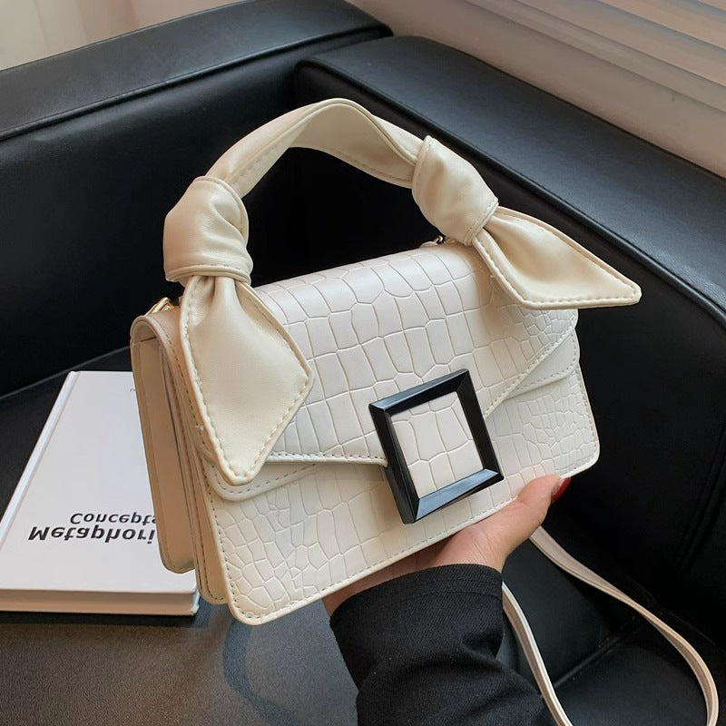 Textured Versatile Crossbody Shoulder Bag