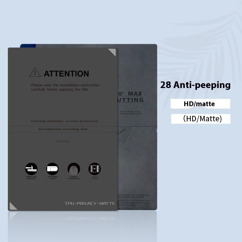 Film Cutting Machine Universal TPU Screen Ultra-clear Protector