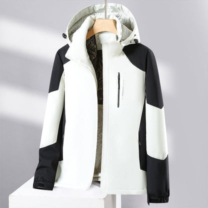Womens Casual Outdoor Hiking Cotton Jacket
