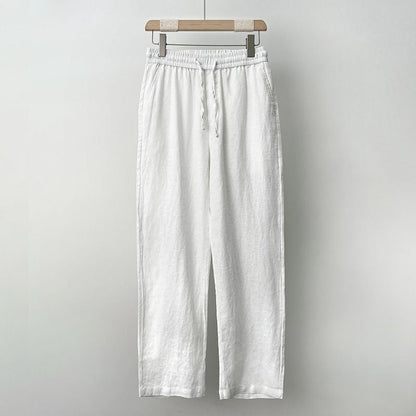 Mens Lightweight, Breathable Linen Pants