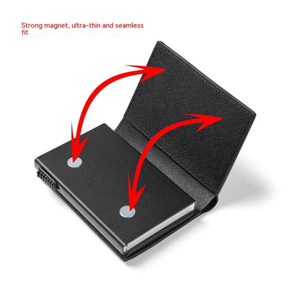 Carbon Fiber Anti-theft Wallet Large Capacity