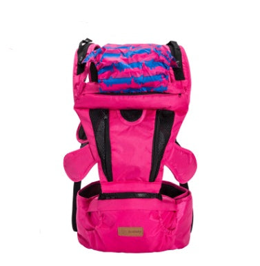 Baby sling multi-function baby waist stool front cross-holding bag four seasons breathable summer back-style holding baby artifact