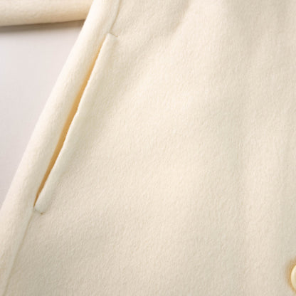 Loose-fit Wool Coat Casual And Versatile Short Outerwear For The Commute