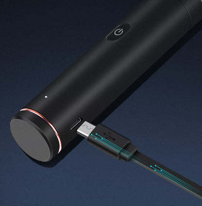 Electronic cigarette lighter razor