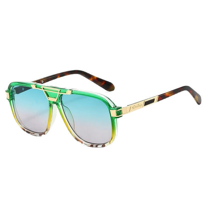 Womens UV-Protective Stylish Dual-Beam Sunglasses