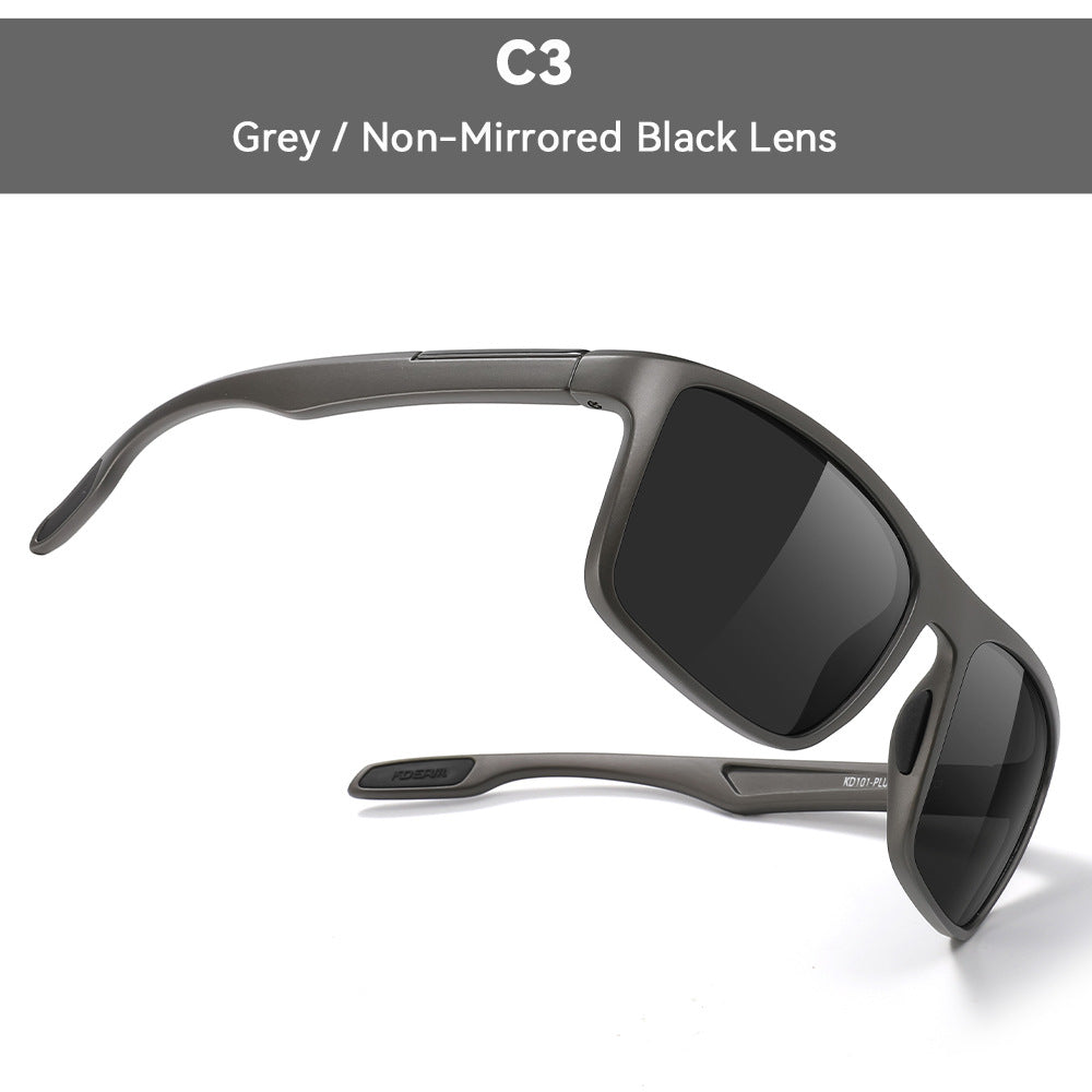 KDEAM Square-frame Polarized Sunglasses