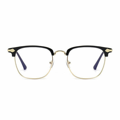 Eyebrow-frame Blue-light-blocking Reading Glasses
