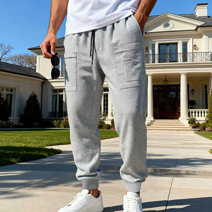 Mens Loose-fit Casual Breathable Pants