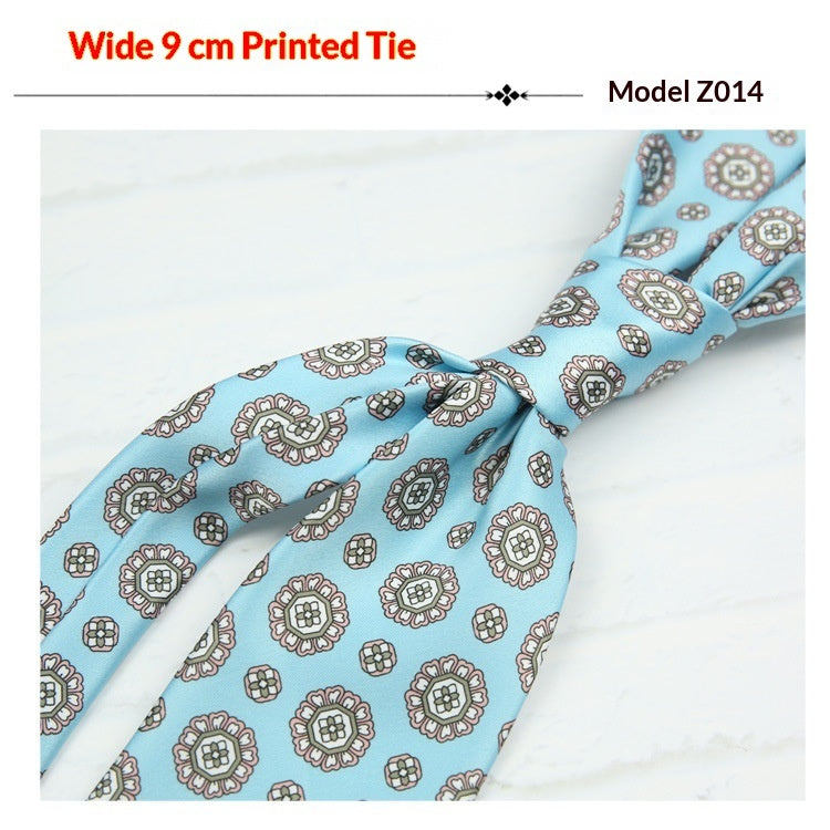 Printed Casual Patterned Vintage Tie