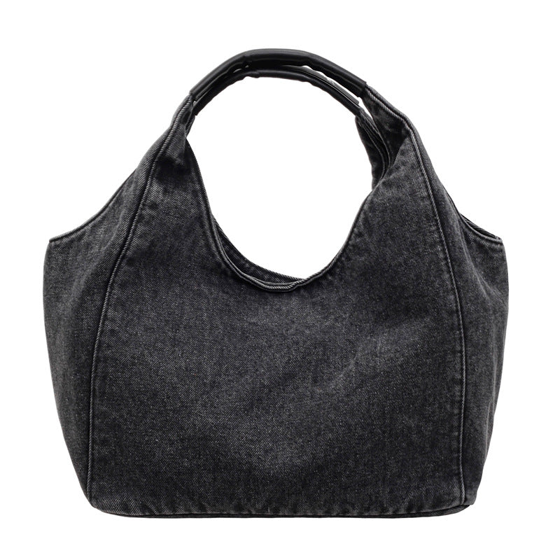Large-Capacity Retro-Style Casual Shoulder Bag