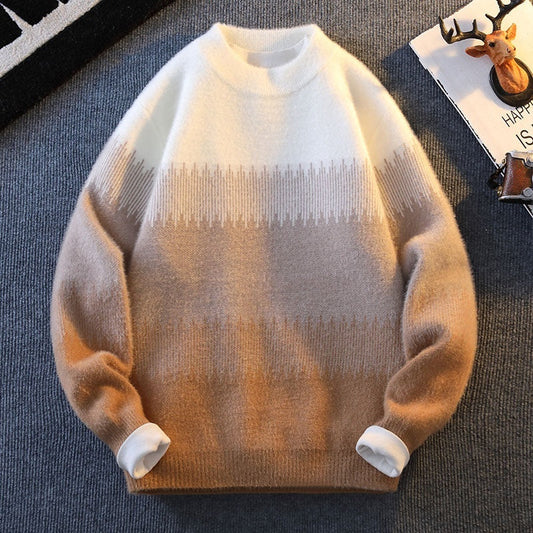Fashion Warm Keeping Thick Casual Loose Pullover