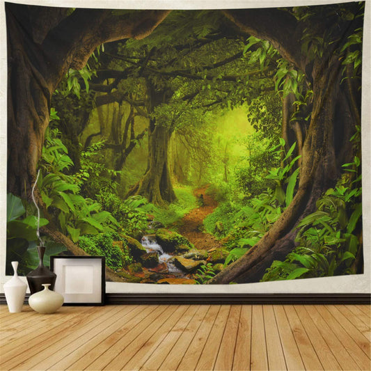 Hippie Mandala Wall Tapestry
