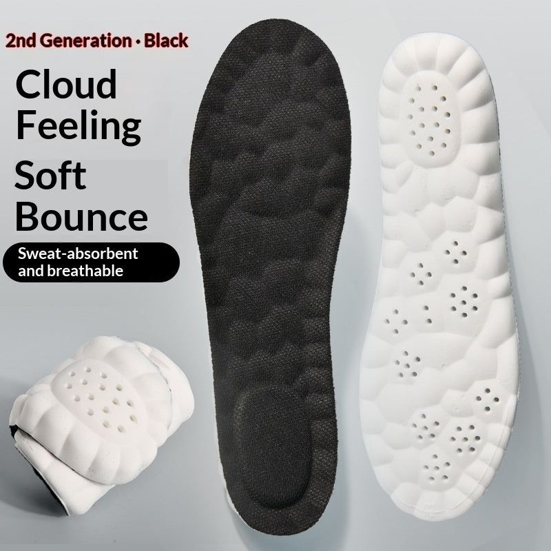 Poop-feel Odor-resistant Comfortable Breathable And Sweat-absorbing Insoles For Long Periods Of Standing And Sports