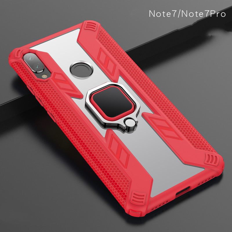 Shockproof Armor Phone Case with Ring Holder – Heavy Duty Protective Cover