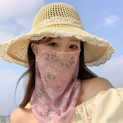 Summer UV-Protective Full-Face Mask For Women
