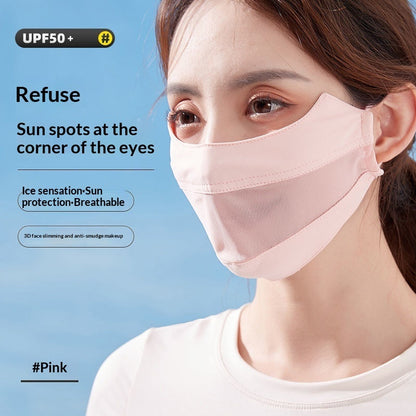 Sunscreen and Breathable 3D Stereoscopic Sunshade Riding Mask