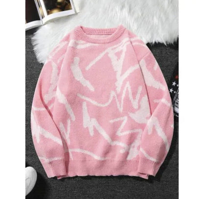 Simple Chunky-knit Hoodie For Men And Women