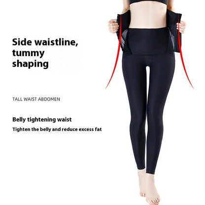 High Waist Belly Contracting And Hip Lifting Pants Postpartum Body Shaping Pressure Shaping Pants