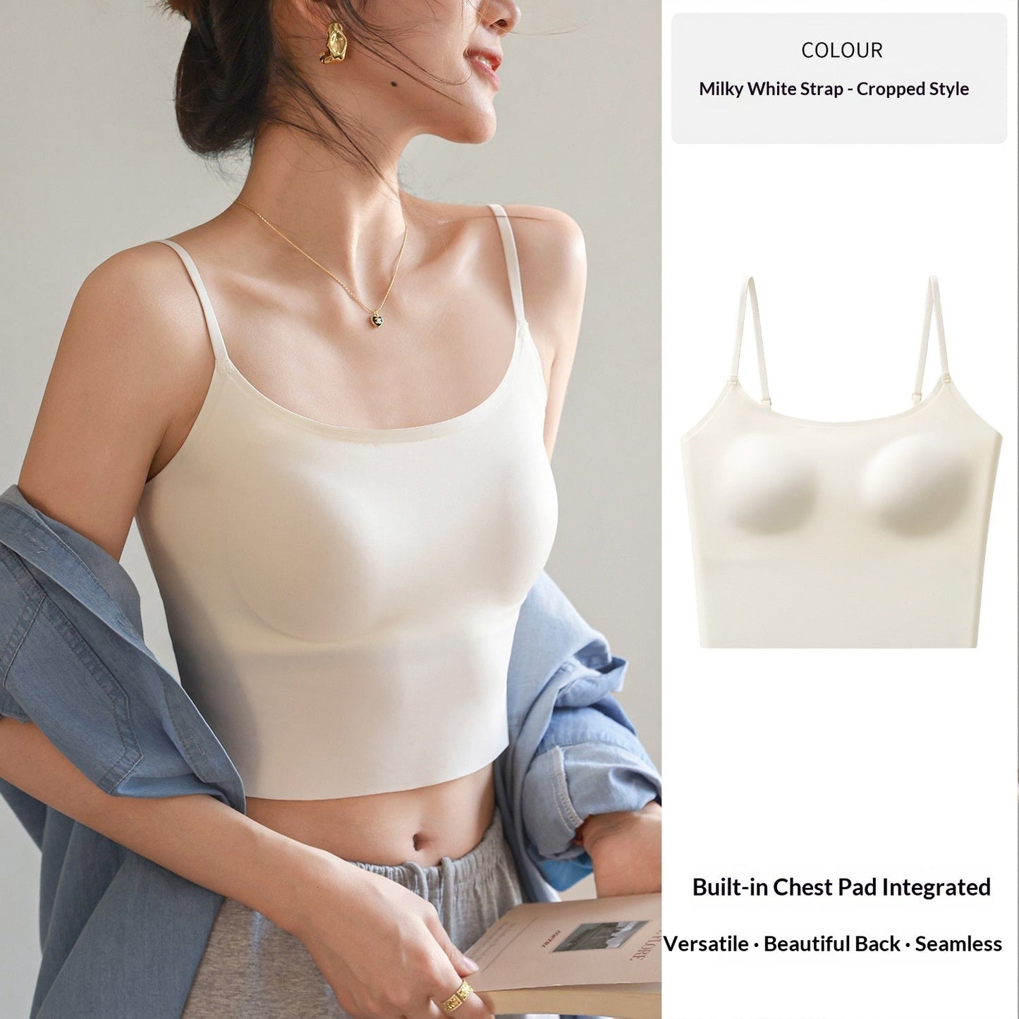 Flawless Liquid Foundation Womens Underwear Skin-tone Vest
