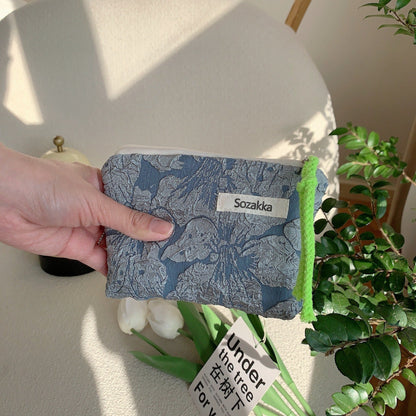 Female Cosmetic Bag Portable Coin Purse Wash Bag