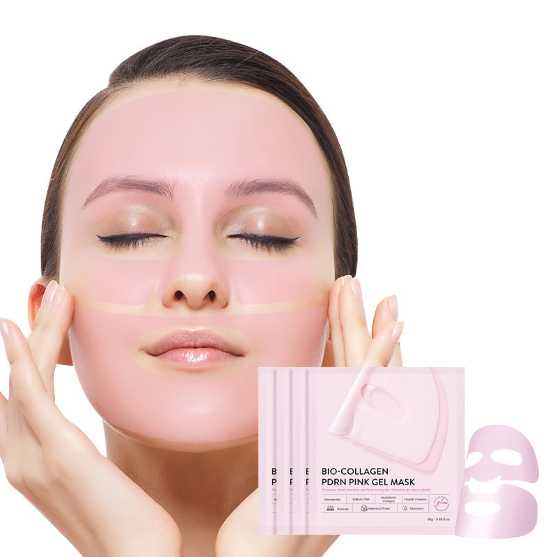 Collagen Face Mask Separate Upper And Lower Face Pieces