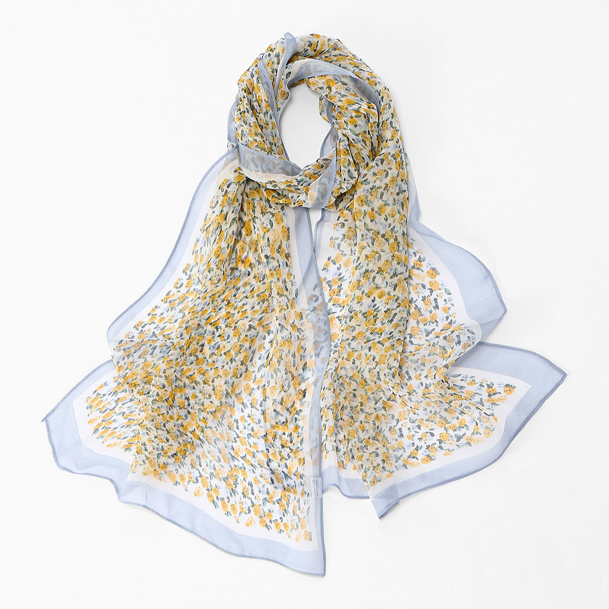 Floral Elegant Versatile Womens Fashionable Outer Shawl