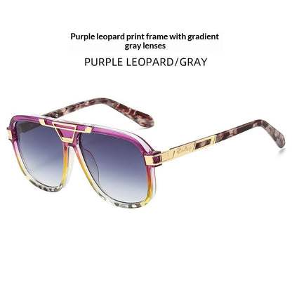 Womens UV-Protective Stylish Dual-Beam Sunglasses