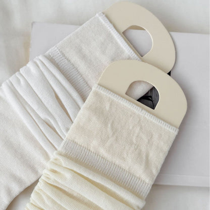 Foot Sock Set Flat Slouchy Socks Sun-protection Breathable Slimming Long-length