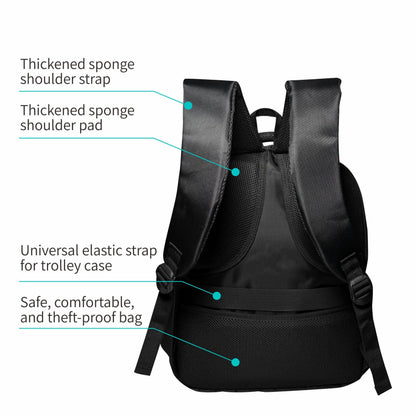 Wiilala Cross-border 3D Holographic Backpack Mobile Outdoor Advertising Display Stereoscopic Projection 3D Holographic Backpack, Supports Content Replacement Via Mobile AppSupports 5V3A Power Bank