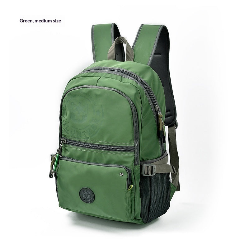Waterproof Canvas Large-Capacity Travel Backpack For Men