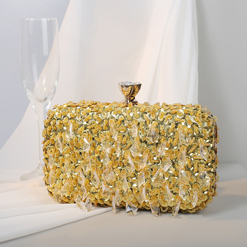 Fashionable Handmade Beaded Handbag For Women