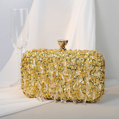 Fashionable Handmade Beaded Handbag For Women