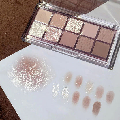Earth Matte Ten Color Eyeshadow Palette