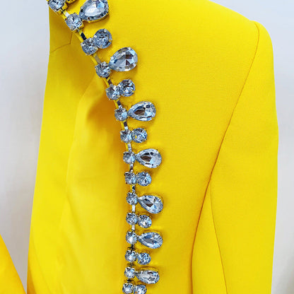 Women's Fashion Personalized Mid-length Blazer