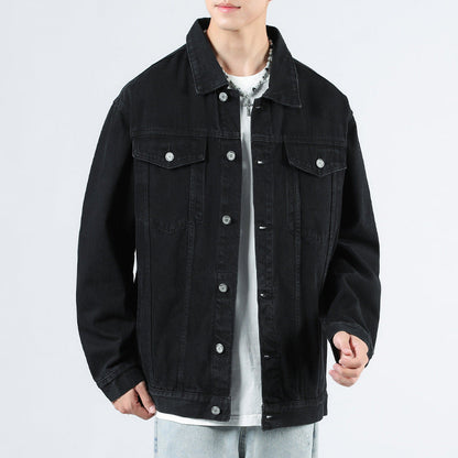 Men's Denim Jacket Casual Jacket Top