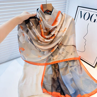 Silk Sun-protection Versatile Beach Scarf
