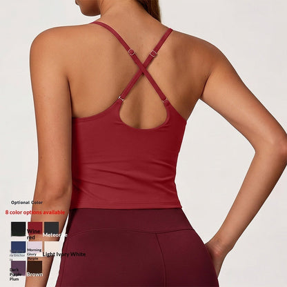 Yoga Tank Top Quick Drying Workout Wear For Outdoor Use