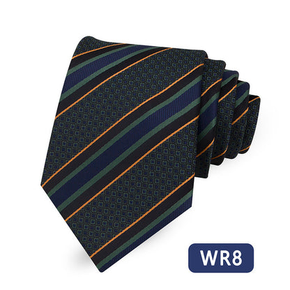 Men's Fashionable Casual Business Formal Striped Tie